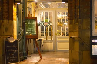 地板、地板、木材、硬木、吕贝克、入口、餐厅、mediveal city