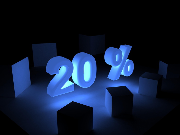 20%墙纸、百分比、折扣、采用统计、优惠、金钱、登录、符号