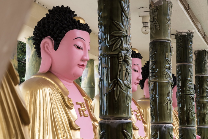 马来西亚，克洛西寺，伊坦空气，装饰，寺庙，斯瓦斯蒂卡，宗教，冥想