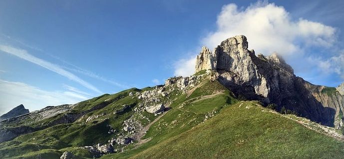 法国、勒克莱夫、图尔内特、高山、徒步旅行、阿尔卑斯山、中华民国、天空 法国、勒克莱夫、图尔内特、高山、徒步旅行、阿尔卑斯山、中华民国、天空