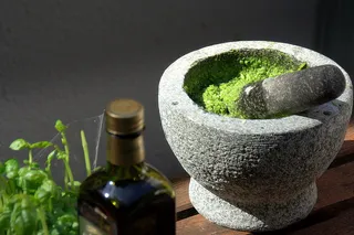 香蒜酱，意大利热那亚流行的调味品