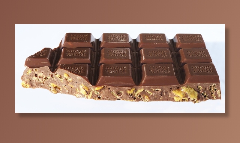 巧克力棒，巧克力，甜味，小口，幸福激素，可可，可可证书，受益于