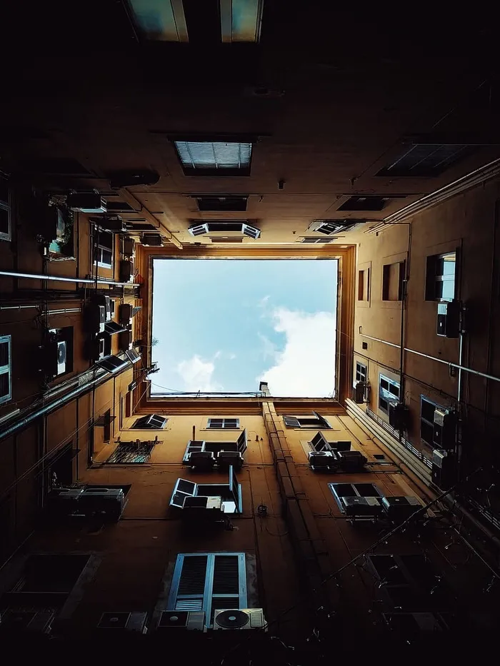 建筑物的全景图