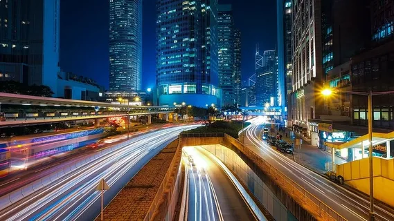 延时摄影,城市公路,香港,城市,城市,摩天大楼,建筑,现代 延时摄影,城市公路,香港,城市,城市,摩天大楼,建筑,现代