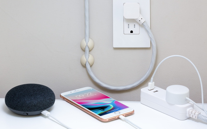 金 iphone 6, 侧, 白色, 电源板, 桌面, 智能家居, 联网家庭, 佳能摄影