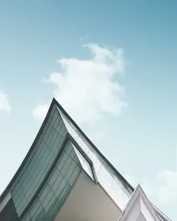 玻璃建筑低角度照片 玻璃建筑低角度照片
