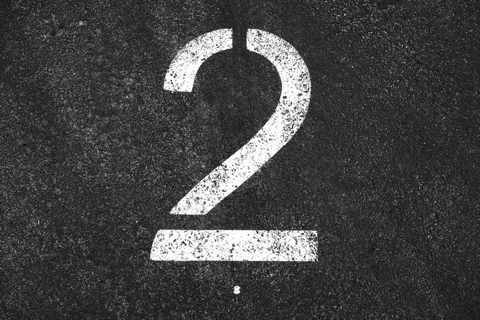 二，2，数字二，数字，数字，数字，符号，白色数字二