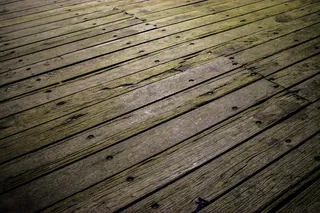 桥梁、建筑物、木板路、木材、甲板、水、船、绿色