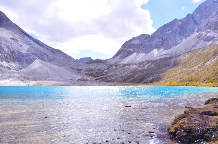 风景，山，西藏，水，风景-自然，自然之美，山脉，湖泊