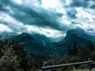 意大利，麦当娜·迪坎皮格里奥，森林，意大利，麦当娜·迪坎皮利奥，云，图片，iphone