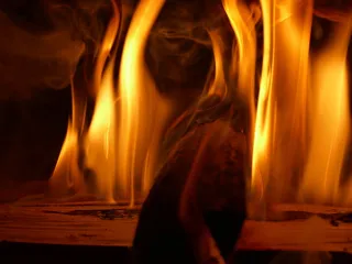 火焰、烟雾、燃烧、木材、炉子、火、火-自然现象、热-温度