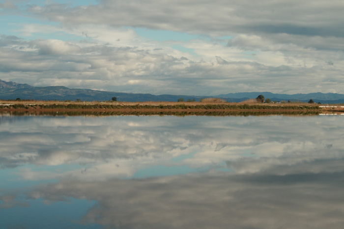 delta、ebro、sky、reflection、clouds、cloud-sky、宁静场景、scenics-nature