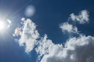 意大利，云，云，蓝色，夏天，天空，平静，和平