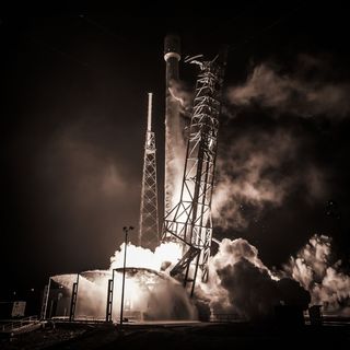 火箭、飞行、spacex、工业、污染、技术、工厂、杆塔