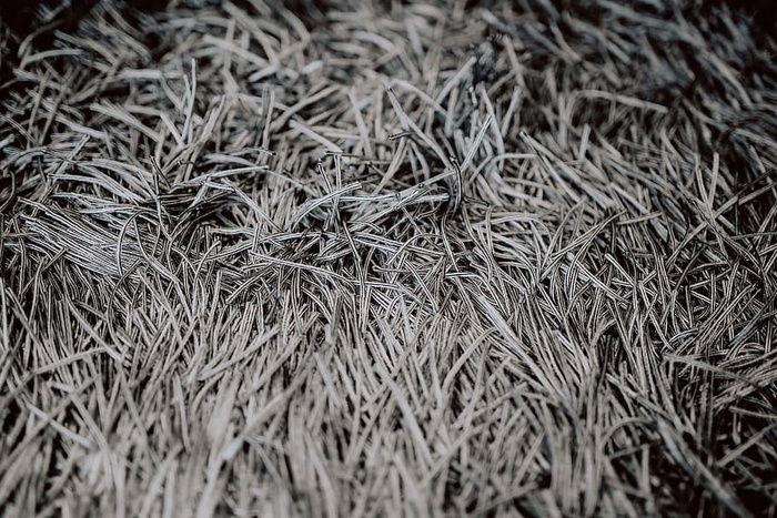 灰色地毯纹理特写