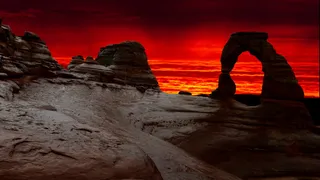 太阳层，方舟，公园，美国，美国，风景，犹他州皮埃尔