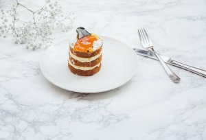 奶油、餐具、乳制品、美味、甜点、美食家、餐具、食品