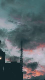 光、黎明、景观、天空、云、黑暗、环境、户外