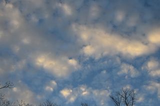 自然，户外，天空，云，天气，积云，蔚蓝的天空，早晨