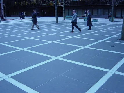 城市，现代，工作，匆忙，人，大都市，摩天大楼，办公中心