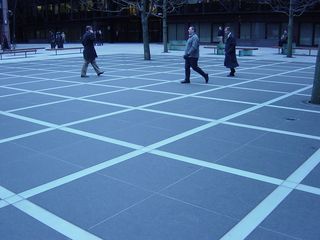 城市，现代，工作，匆忙，人，大都市，摩天大楼，办公中心