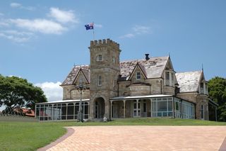 苏格兰、巴罗尼亚、布里斯班、建筑结构、建筑外观、天空、建筑