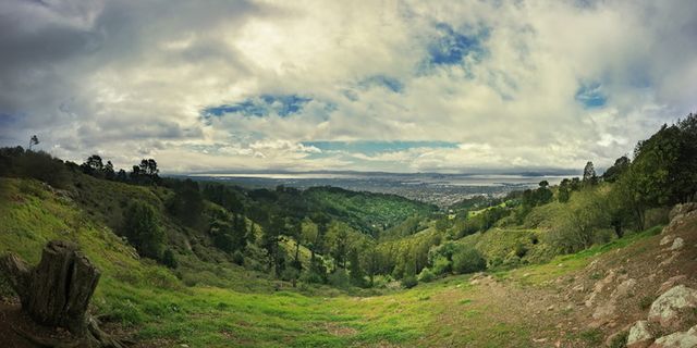 公园，旧金山，加利福尼亚州，海湾，地区，太平洋，风暴，太阳