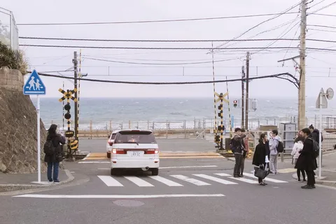 日本,镰仓市,镰仓子美车站,镰仓,聚光灯,交通,道路,电缆 日本,镰仓市,镰仓子美车站,镰仓,聚光灯,交通,道路,电缆
