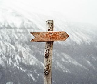 冒险，前进，箭，智利，寒冷，方向，方向，跟随