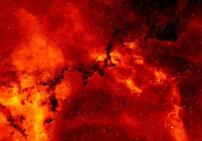 红色，星系，数字，艺术，星团，玫瑰星云，恒星，星系