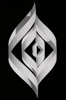 纸，纸人物，漩涡，补锅匠，艺术，符号，黑色背景，工作室快照