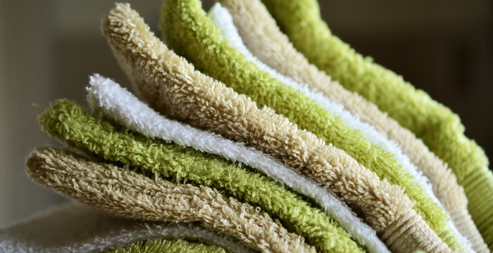 各种颜色的身体毛巾，洗涤手套，毛巾，毛圈，柔软，蓬松，身体卫生，织物