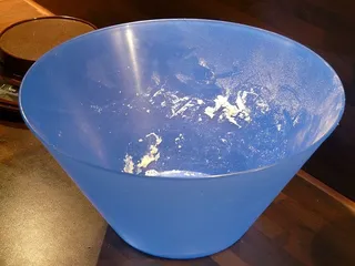 碗，烘焙，面团，搅拌，蓝色，厨房，厨房用具，面粉