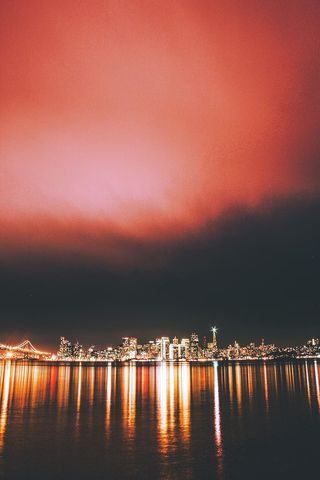 旧金山，美国，金银岛，颜色，海湾大桥，SF，美丽，充满活力