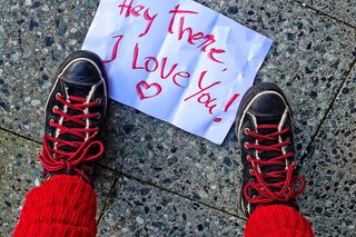 纸，文字，文字，文字，短信，爱情，爱情宣言，一张纸