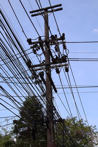 多余的陆地电缆、电源、strommaster、能源、技术、高端线路、电力、电缆