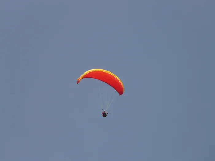 滑翔伞，滑翔伞，天空，飞行，空中，飞行，冒险，飞行