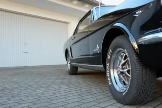 福特，野马，双门轿车，福特，野马，汽车，轮胎，运输，车轮