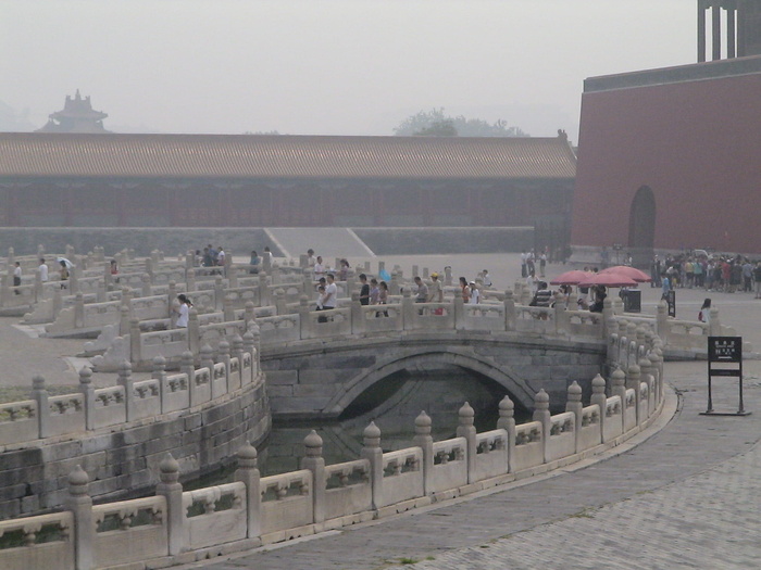 雾，烟雾，中国，北京，紫禁城，烟雾，建筑结构，建筑