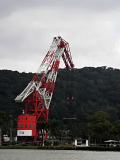 浮吊，*运河，baujahr1937，德国，天空，建筑，建筑结构，云天