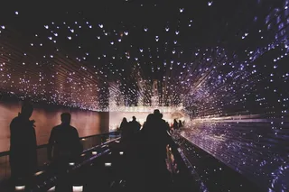 美国，华盛顿，国家美术馆，雕塑，互动，体验，灯光，国家美术馆