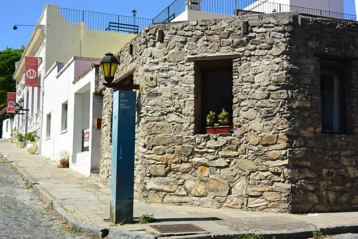 石头房子，角落，房子，古代，石头，窗户，废弃，立面