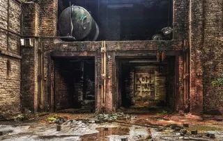 工厂，大厅，失落的地方，废弃的地方，照片，工业建筑，工业厂房，工业