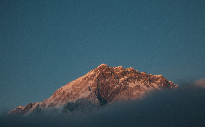 山、风景、山峰、顶峰、风景、岩石、地层、天空