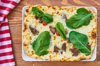 比萨饼、食物、肉、培根、食物照片、面团、西红柿、宏