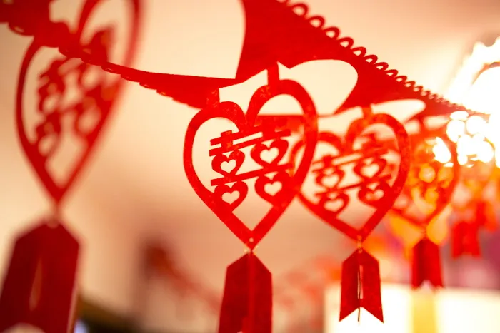 双喜字、喜字、婚礼、春节、红色、节假日、庆典、节日