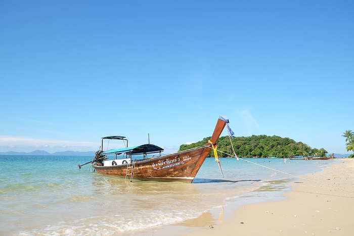 军刀，轮船，旅游，海滩，热带，夏天，海洋，旅游