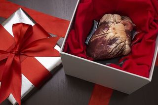 红色、礼物、静物、高角度视图、盒子、食品和饮料、室内、假日