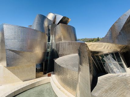 abandoibarra etorb bilbo大楼。，西班牙，建筑，城市，城镇，城市