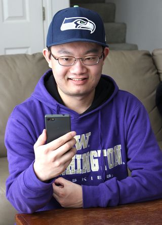 智能手机、男性、年轻人、手机、短信、手机、手机、技术